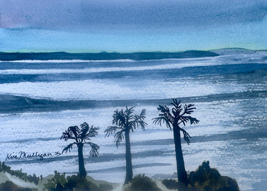 Print of Morning in Lagos Portugal