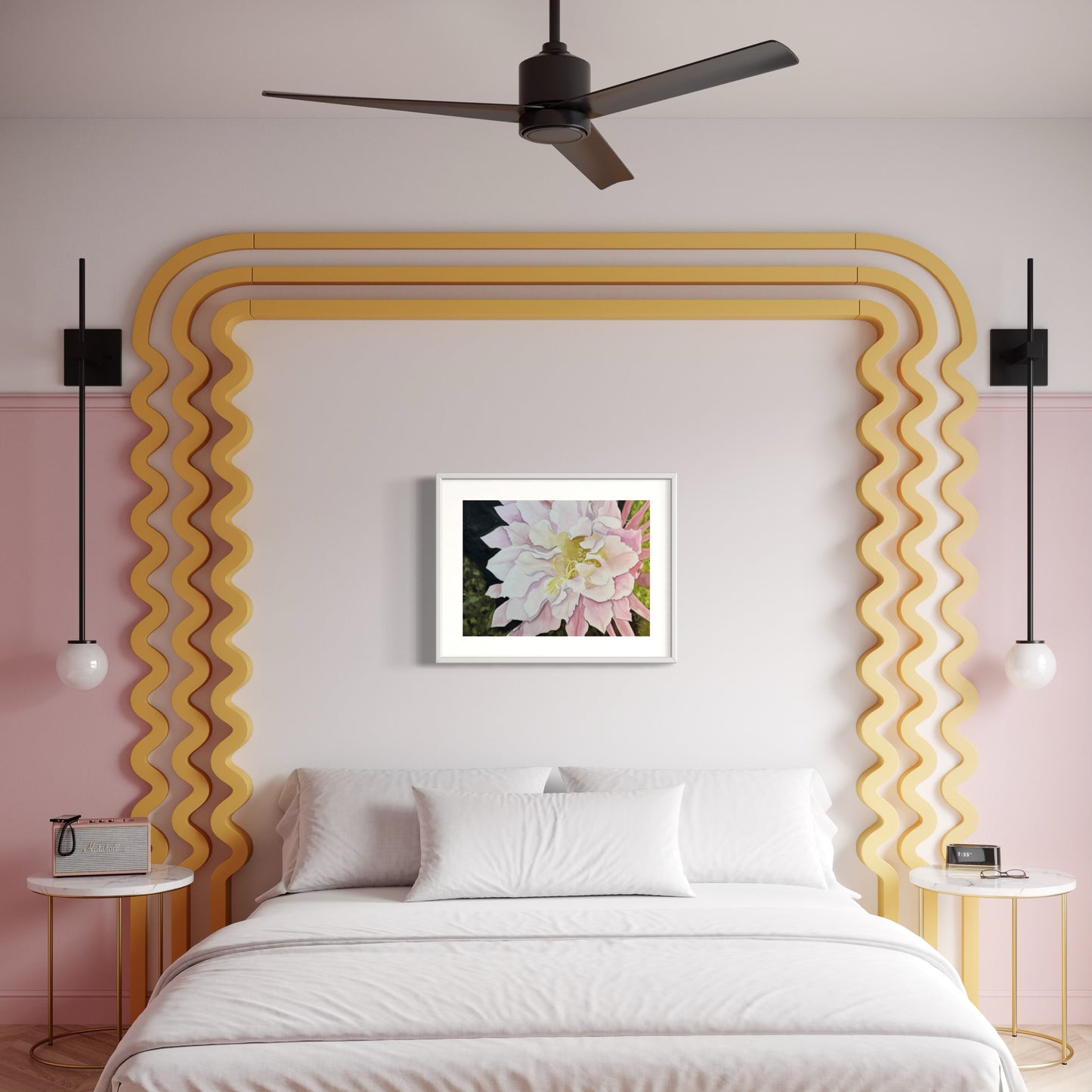 Print of Pink Cactus Flower