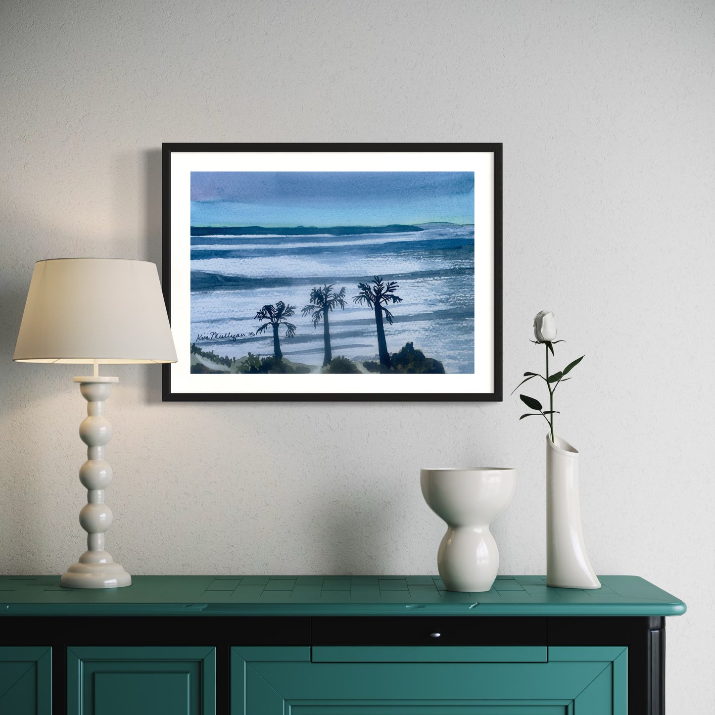 Print of Morning in Lagos Portugal