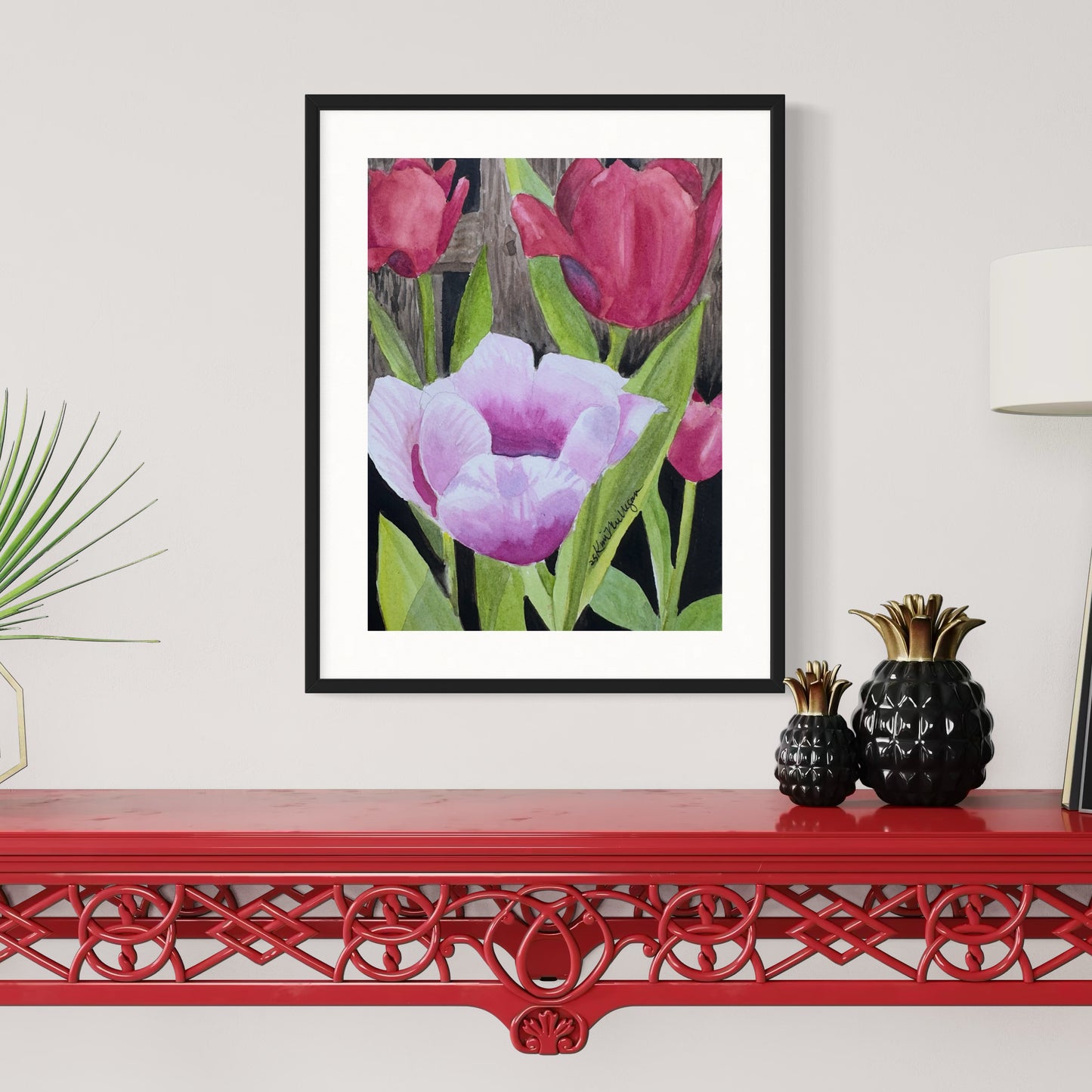 Print of Tulip Garden